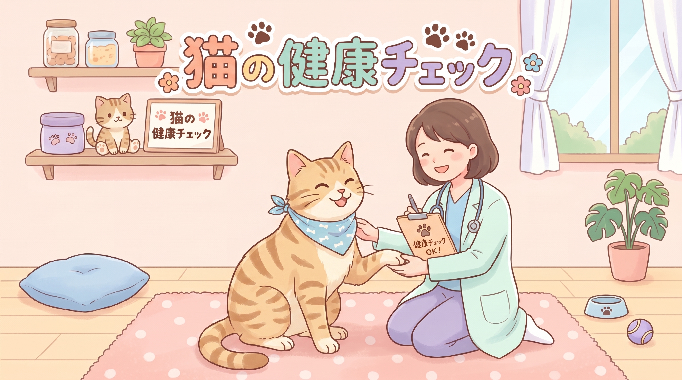 猫の健康傾向チェック — 生活習慣と猫特有の傾向から注意点を診断