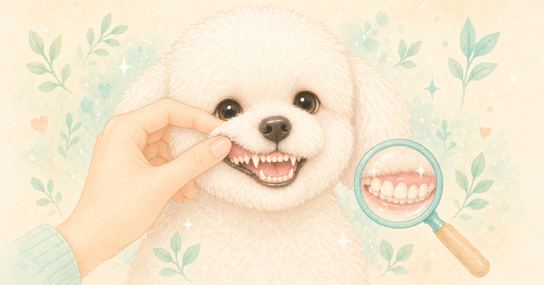 犬の歯周病の初期サイン